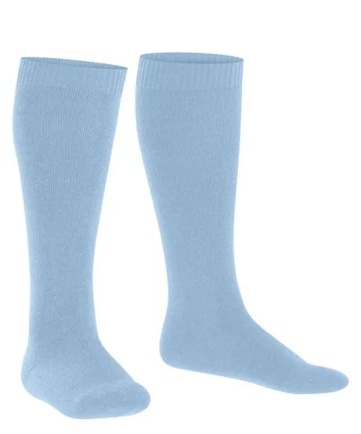 Babies and Kids Comfort Wool Kids Kneehigh Socks Crystal Bl FALKE Knee High Socks