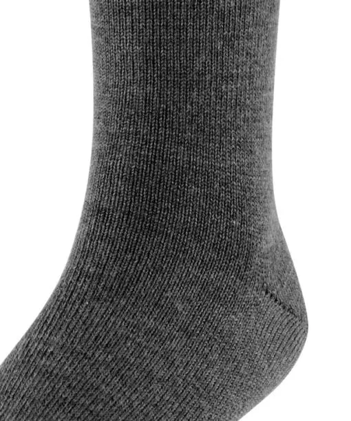 Babies and Kids Comfort Wool Kids Socks Dark Grey FALKE Socks