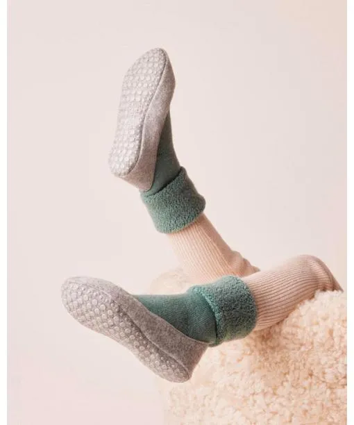 Babies and Kids Cosyshoe Teens Kids Slippers Sand Mel FALKE House Socks