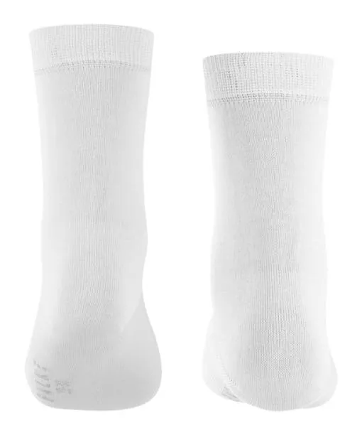 Babies and Kids Cotton Finesse Kids Socks White FALKE Socks