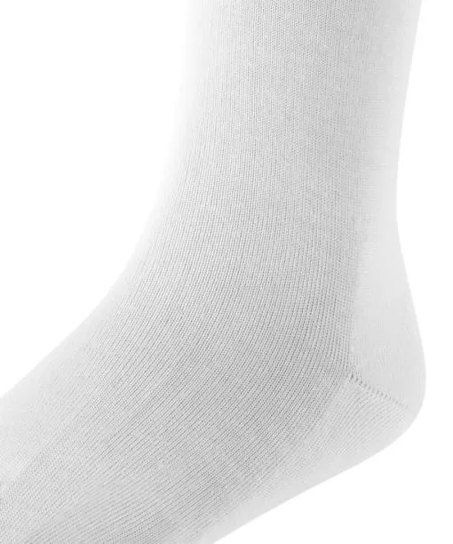 Babies and Kids Cotton Finesse Kids Socks White FALKE Socks