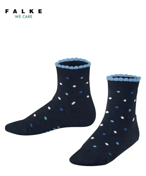 Babies and Kids Multidot Kids Short Sock Marine FALKE Socks