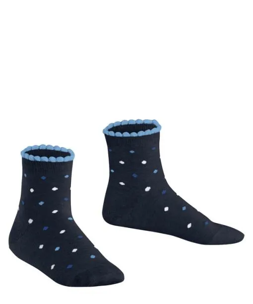 Babies and Kids Multidot Kids Short Sock Marine FALKE Socks