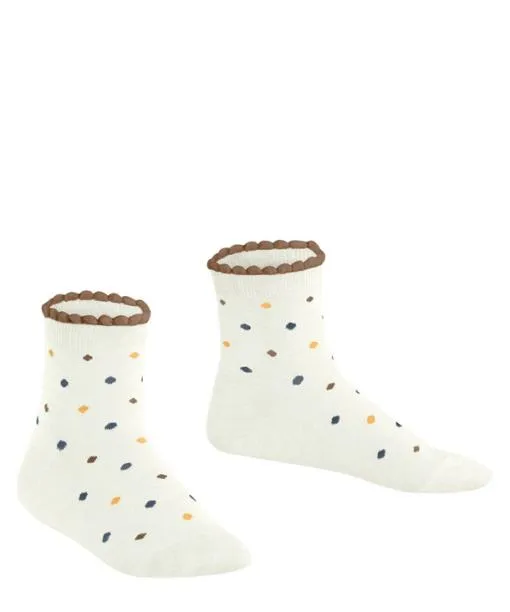 Babies and Kids Multidot Kids Short Sock Off FALKE Socks