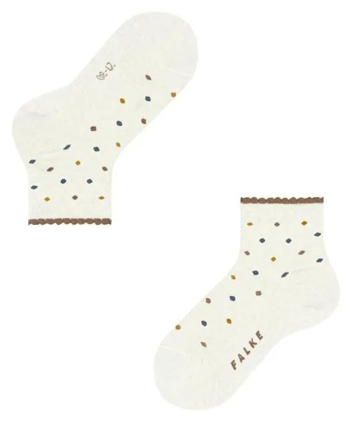 Babies and Kids Multidot Kids Short Sock Off FALKE Socks