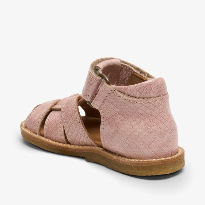 BABY Sandals bisgaardshoes ami rose croco Rose