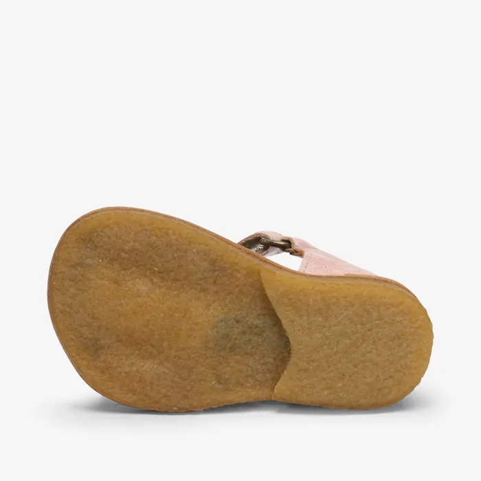BABY Sandals bisgaardshoes ami rose croco Rose