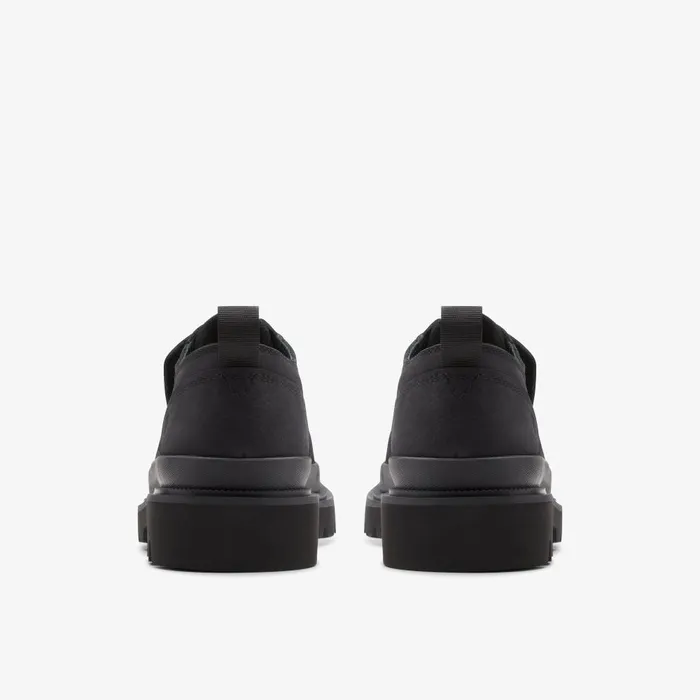 Badell Lace Black Nubuck Men Clarks Casual Dress Shoes