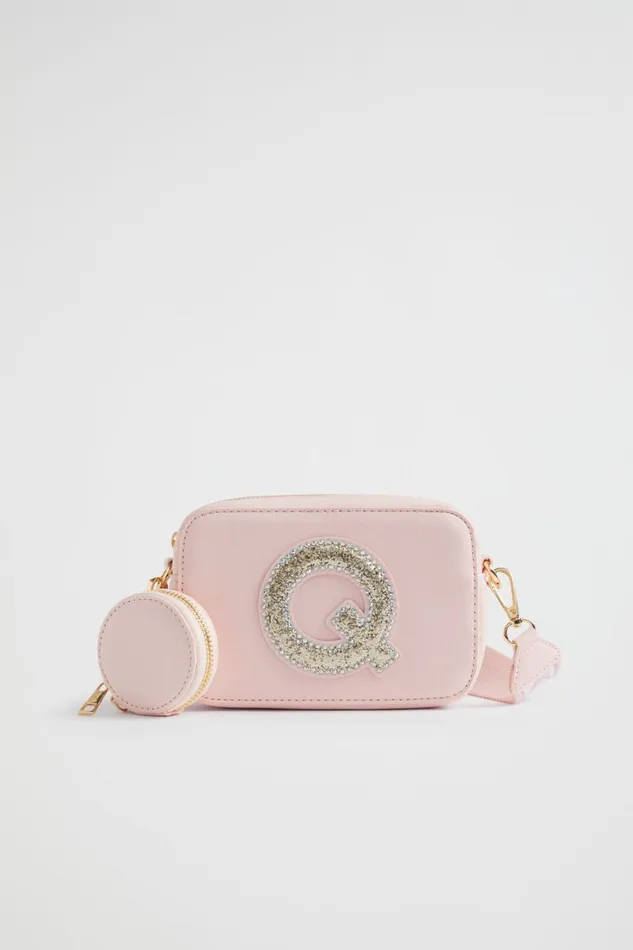 Bags Girl Seed Heritage Glitter Initial Bag Q