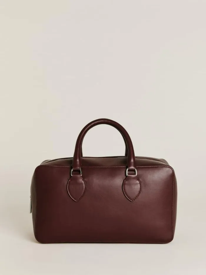 Bags The Reformation Medium Patrizia Bag Ruby Leather