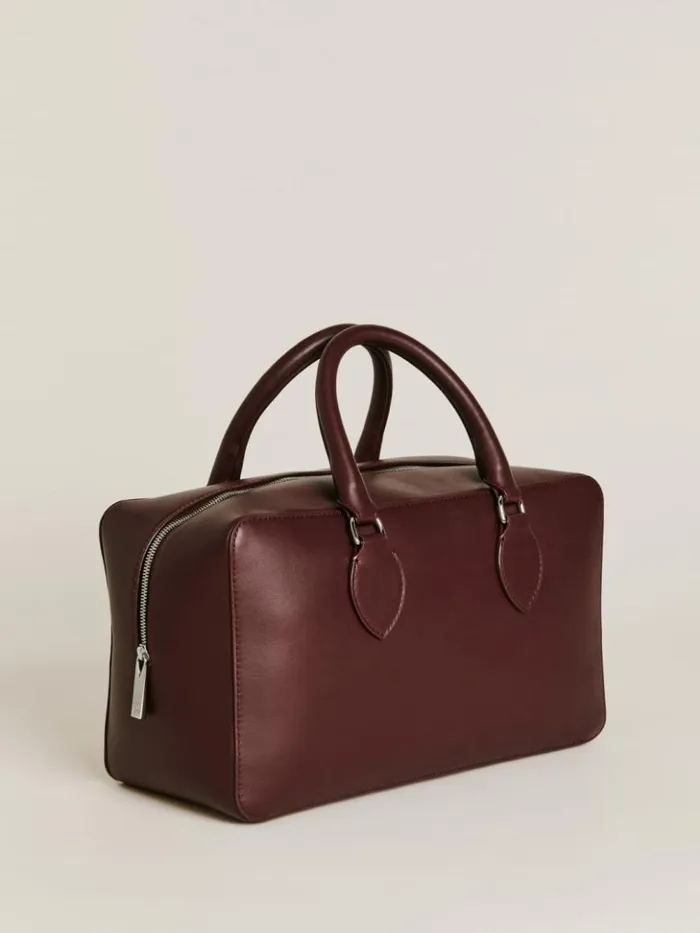 Bags The Reformation Medium Patrizia Bag Ruby Leather