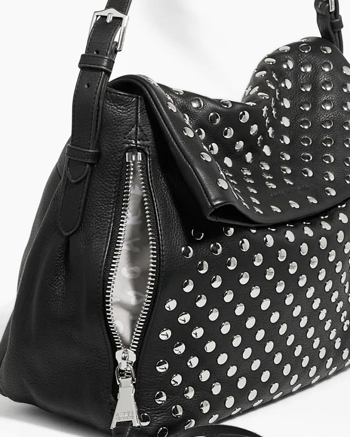 Bali Novelty Hobo Black With Disco Studs Women Aimee Kestenberg Hobos