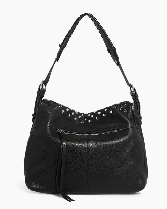 Bali Novelty Hobo Black With Disco Studs Women Aimee Kestenberg Hobos