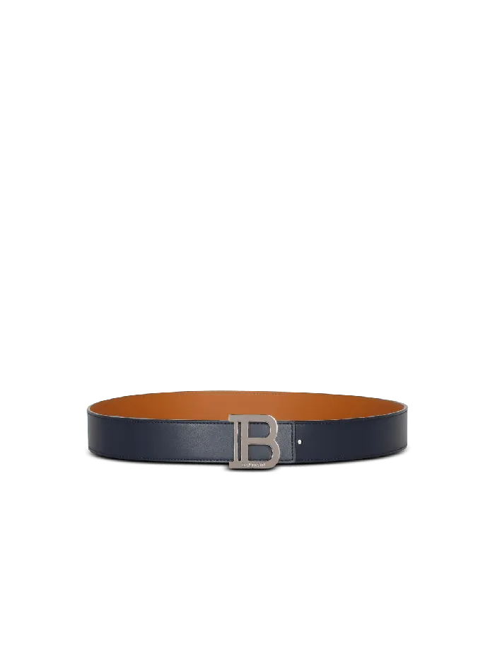 Balmain Belts Men BBelt In Leather Multicolor