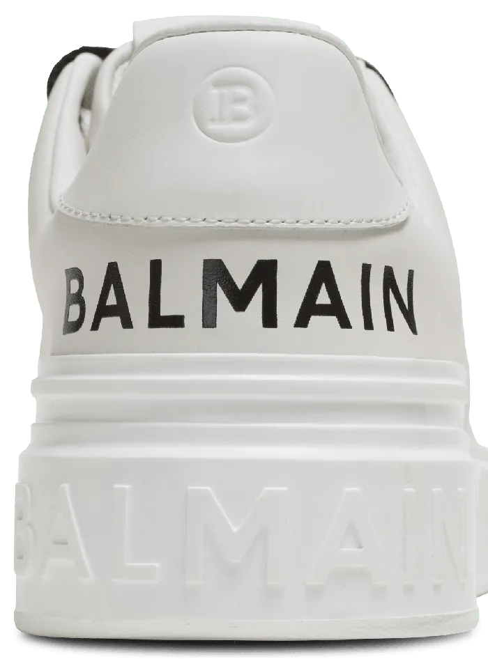 Balmain Sneakers Women BCourt Smooth Leather Sneakers White
