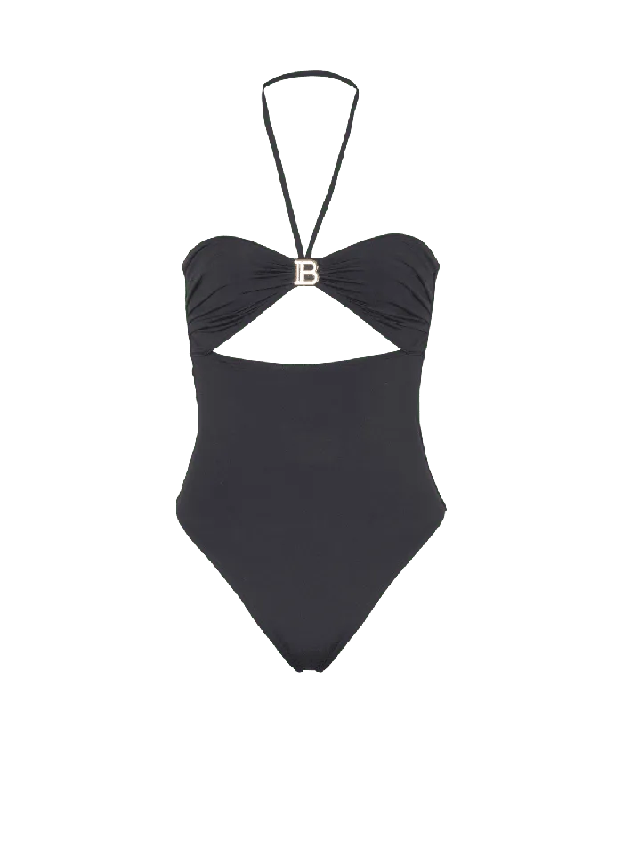 Balmain Swimwear Women Onepiece Swimsuit With Cutout Black