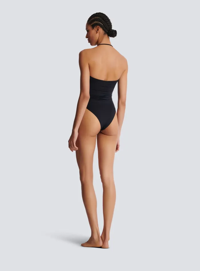 Balmain Swimwear Women Onepiece Swimsuit With Cutout Black