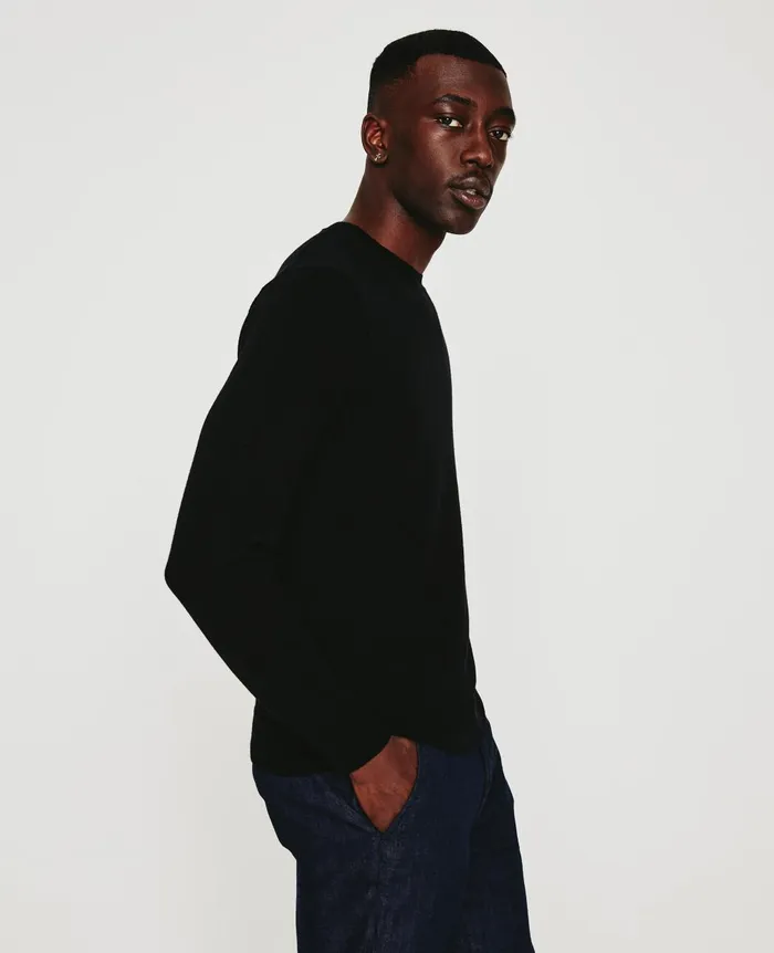 Beck Crew True Black Men AG Jeans Sweatshirts Beck Crew True Black Men AG Jeans Sweatshirts