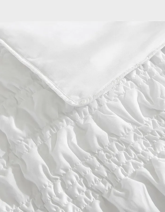 Betsey Johnson Women BETSEYS BOUDOIR SOLID WHITE FULL QUEEN QUILT SHAM SET MULTI Betsey Johnson Women BETSEYS BOUDOIR SOLID WHITE FULL QUEEN QUILT SHAM SET MULTI