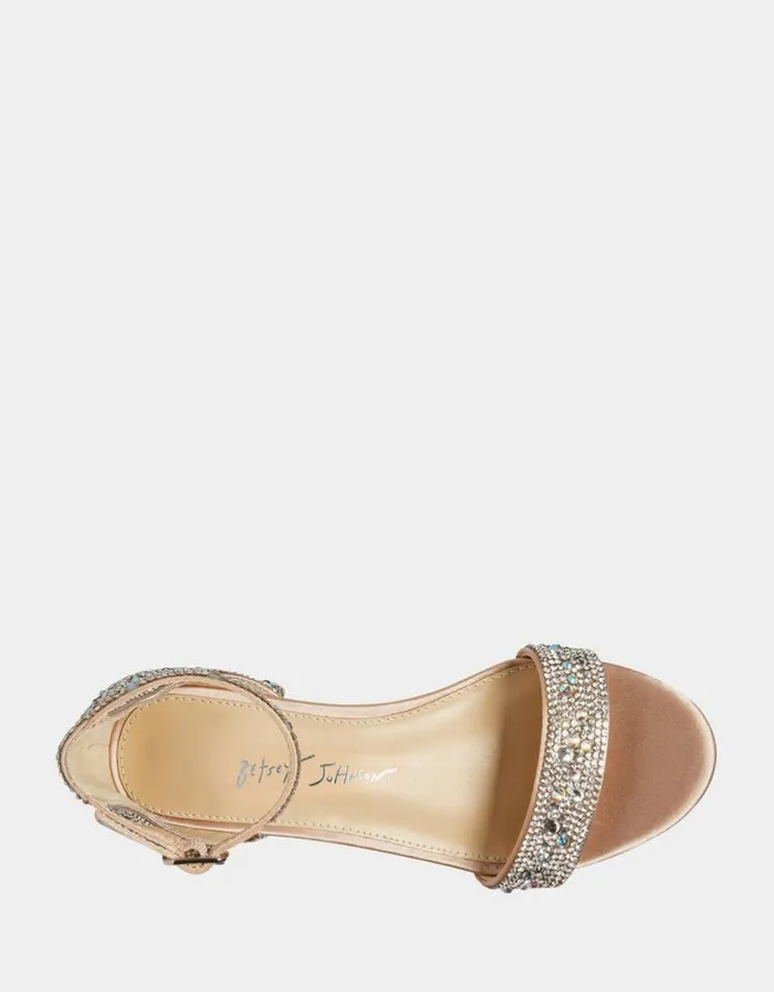 Betsey Johnson Women KIDS039 MARI CHAMPAGNE Champagne