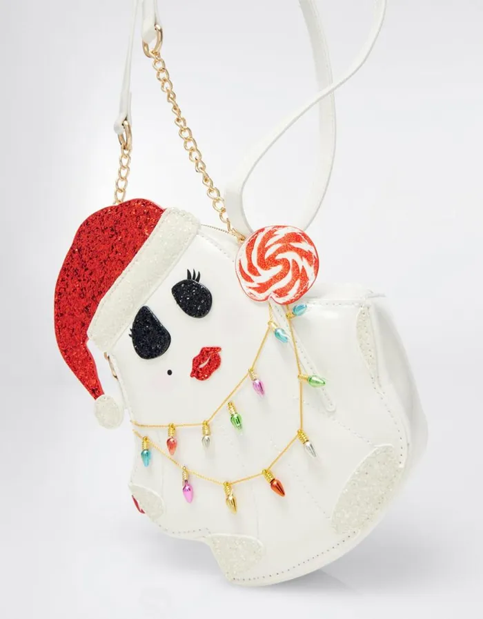 Betsey Johnson Women KITSCH ALL I WANT IS BOO CROSSBODY WHITE Betsey Johnson Women KITSCH ALL I WANT IS BOO CROSSBODY WHITE