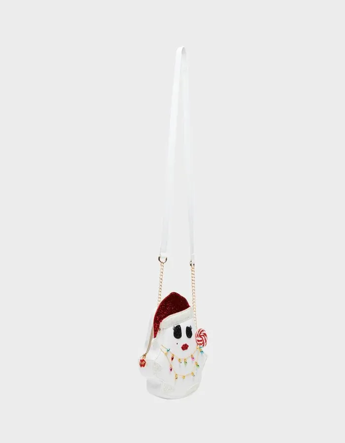 Betsey Johnson Women KITSCH ALL I WANT IS BOO CROSSBODY WHITE Betsey Johnson Women KITSCH ALL I WANT IS BOO CROSSBODY WHITE
