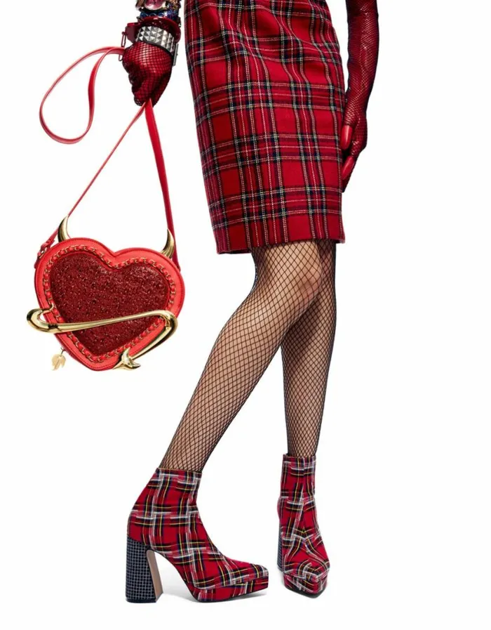 Betsey Johnson Women KITSCH DEVIL IN THE DETAILS CROSSBODY RED Betsey Johnson Women KITSCH DEVIL IN THE DETAILS CROSSBODY RED