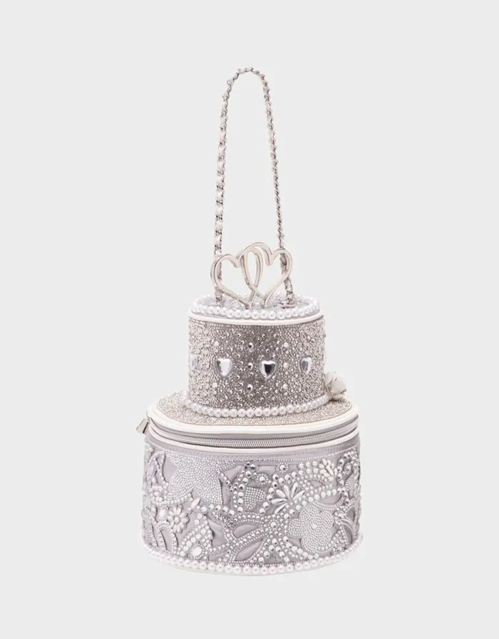 Betsey Johnson Women KITSCH FROST YOURSELF BLING CROSSBODY SILVER Silver Betsey Johnson Women KITSCH FROST YOURSELF BLING CROSSBODY SILVER Silver