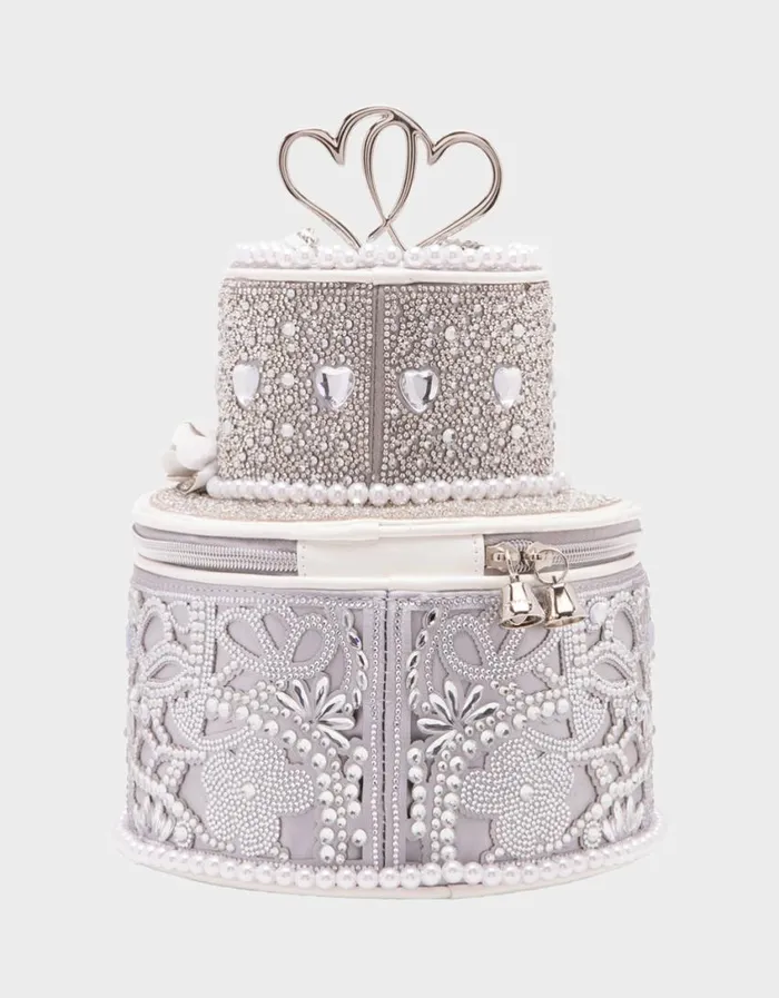 Betsey Johnson Women KITSCH FROST YOURSELF BLING CROSSBODY SILVER Silver Betsey Johnson Women KITSCH FROST YOURSELF BLING CROSSBODY SILVER Silver