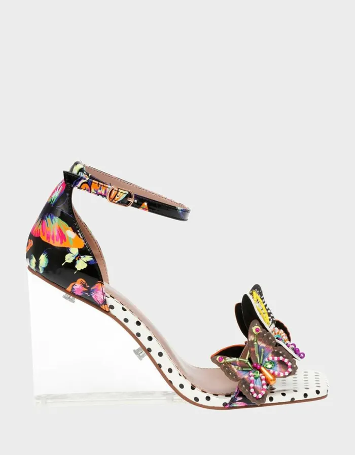 Betsey Johnson Women MARLOE BLACK BUTTERFLY Black Butterfly
