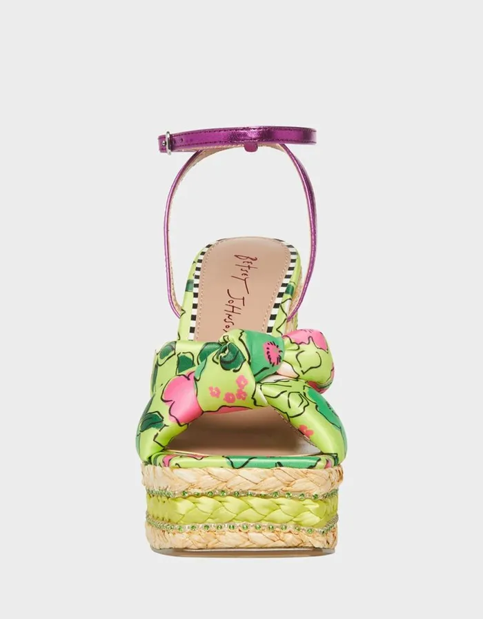 Betsey Johnson Women PANSIE YELLOW MULTI Yellow Multi