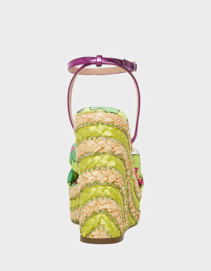 Betsey Johnson Women PANSIE YELLOW MULTI Yellow Multi