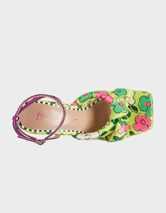 Betsey Johnson Women PANSIE YELLOW MULTI Yellow Multi