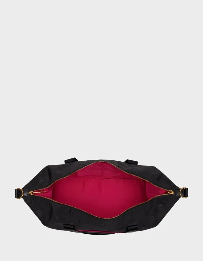 Betsey Johnson Women SKULLICIOUS WEEKENDER BAG BLACK Betsey Johnson Women SKULLICIOUS WEEKENDER BAG BLACK