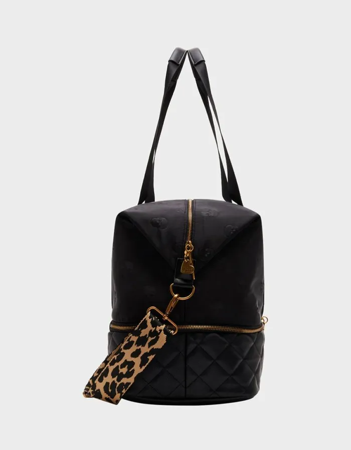 Betsey Johnson Women SKULLICIOUS WEEKENDER BAG BLACK Betsey Johnson Women SKULLICIOUS WEEKENDER BAG BLACK