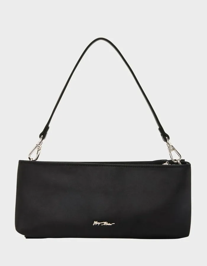 Betsey Johnson Women TIE THE KNOT BOW BAG BLACK Black Betsey Johnson Women TIE THE KNOT BOW BAG BLACK Black
