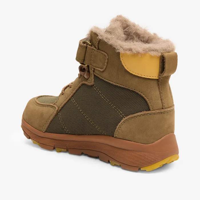 bisgaardshoes marlon tex moss Green KIDS Winter boots