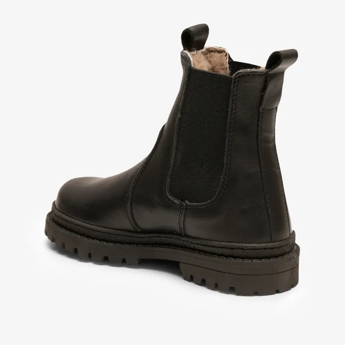 bisgaardshoes neo lamb black Black KIDS Boots