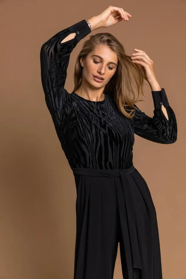 Black Velvet Bodice Jumpsuit Women Roman Dresses