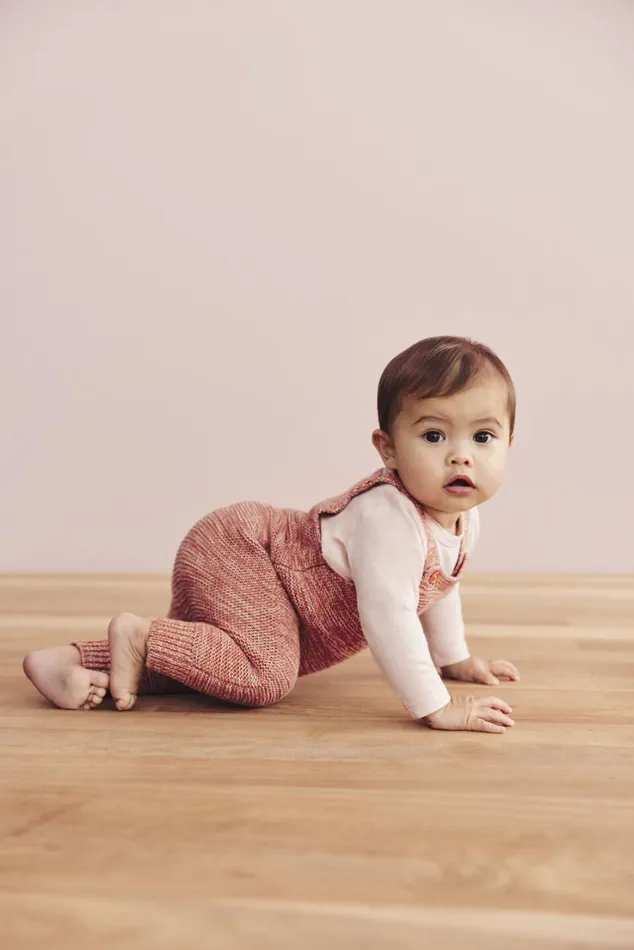 Bodysuits and Onesies Newborn Seed Heritage Core Logo Bodysuit Rosewater