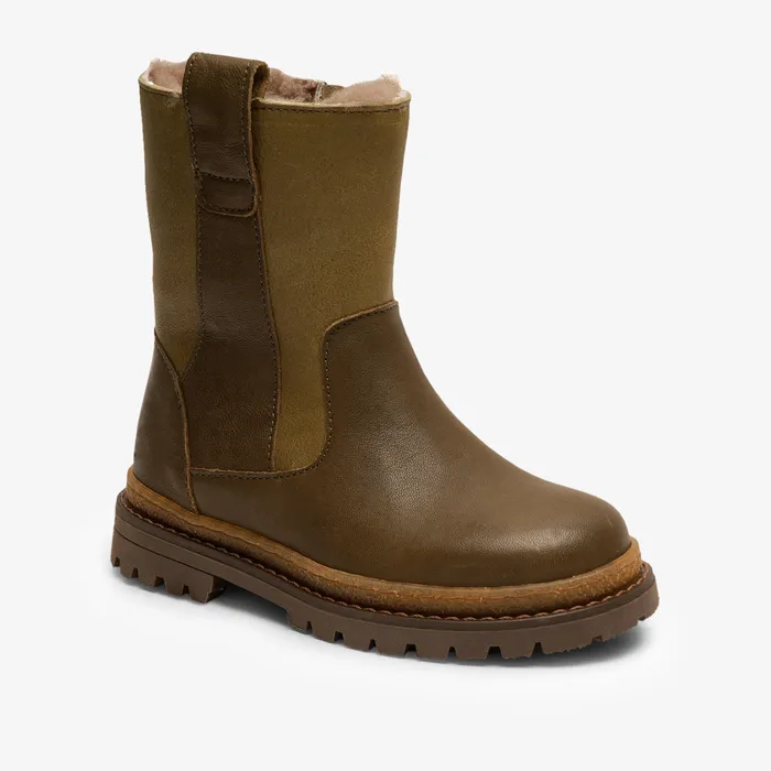 Boots bisgaardshoes KIDS niko lamb olive Green