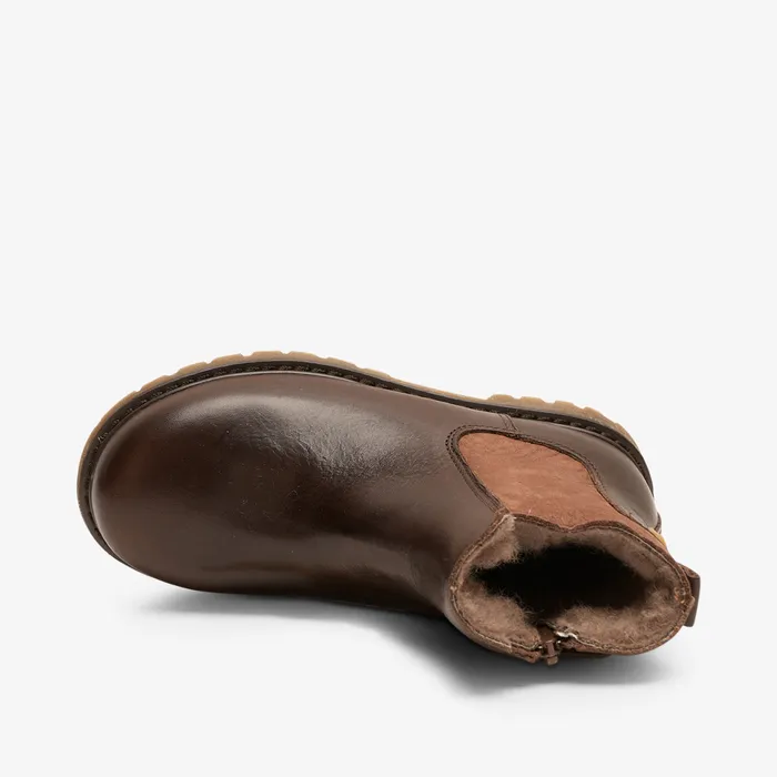 Boots KIDS bisgaardshoes noel tex dark coffee Brown