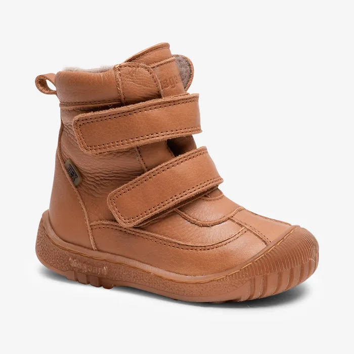 Boots KIDS ellis tex cognac Brown bisgaardshoes