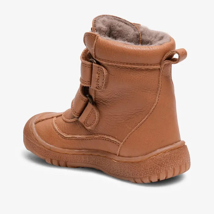 Boots KIDS ellis tex cognac Brown bisgaardshoes