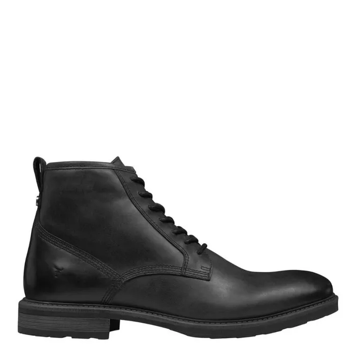 Boots Men Windsor Smith ANSEL BLACK LEATHER BOOTS