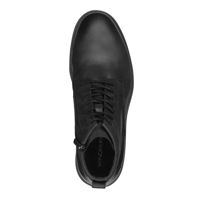 Boots Men Windsor Smith ANSEL BLACK LEATHER BOOTS Boots Men Windsor Smith ANSEL BLACK LEATHER BOOTS