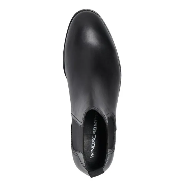 Boots Men Windsor Smith GEORGE BLACK LEATHER BOOTS Boots Men Windsor Smith GEORGE BLACK LEATHER BOOTS