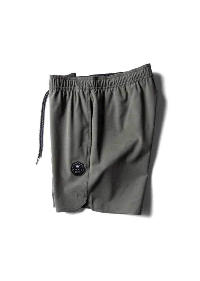 Breakers 165quot Ecolastic Vintage Green Men Vissla Boardshorts