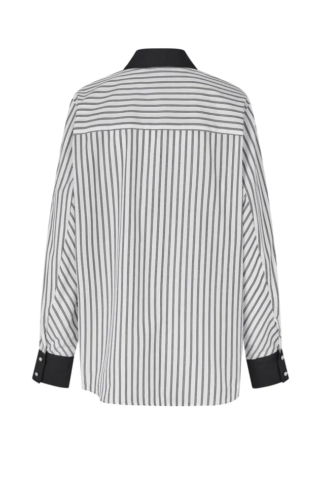 Brenda Shirt 8211 Noir Stripe Women Cras Shirts
