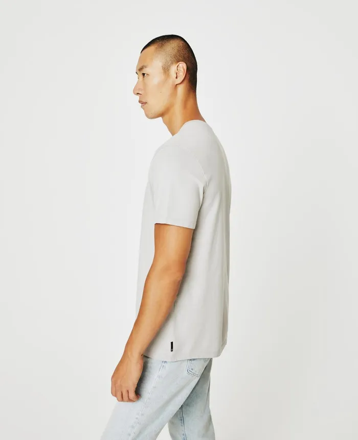 Bryce Crew Silver Grey Men AG Jeans Tees
